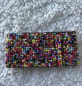 Wide Seed Bead Stretch Braclet