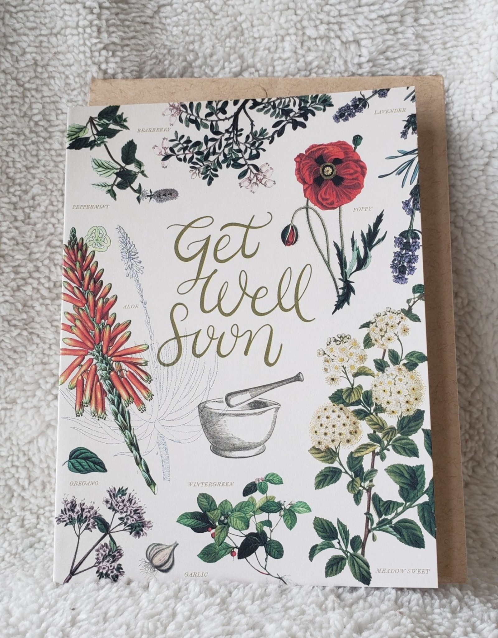 Get Well Soon Medicinal Botany | Card