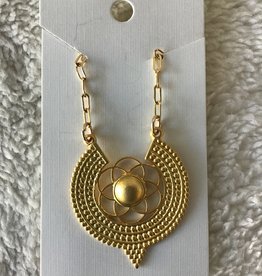 Seed of Life Necklace | Gold