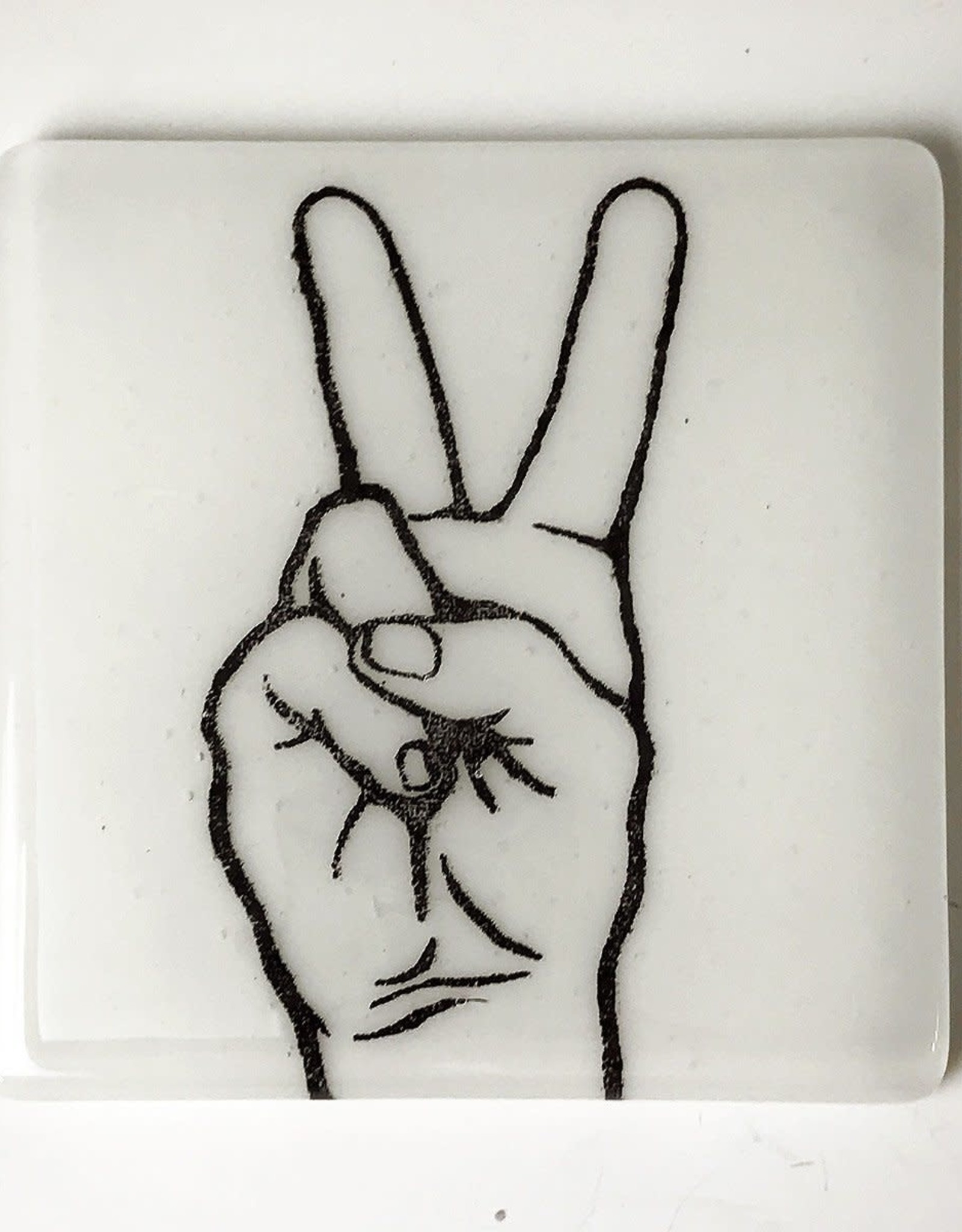 Peace Sign - Single Coaster