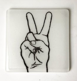 Peace Sign - Single Coaster