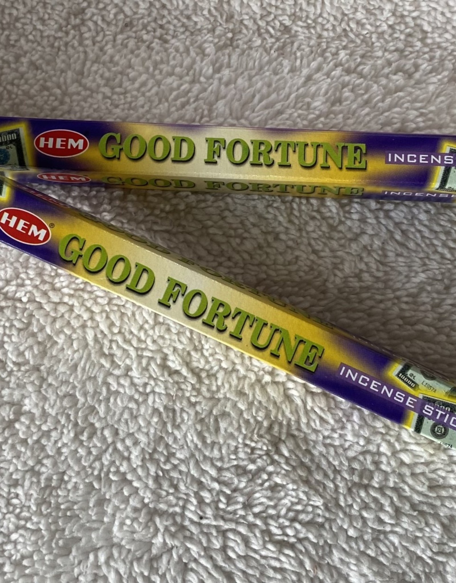 Hem Good Fortune Incense