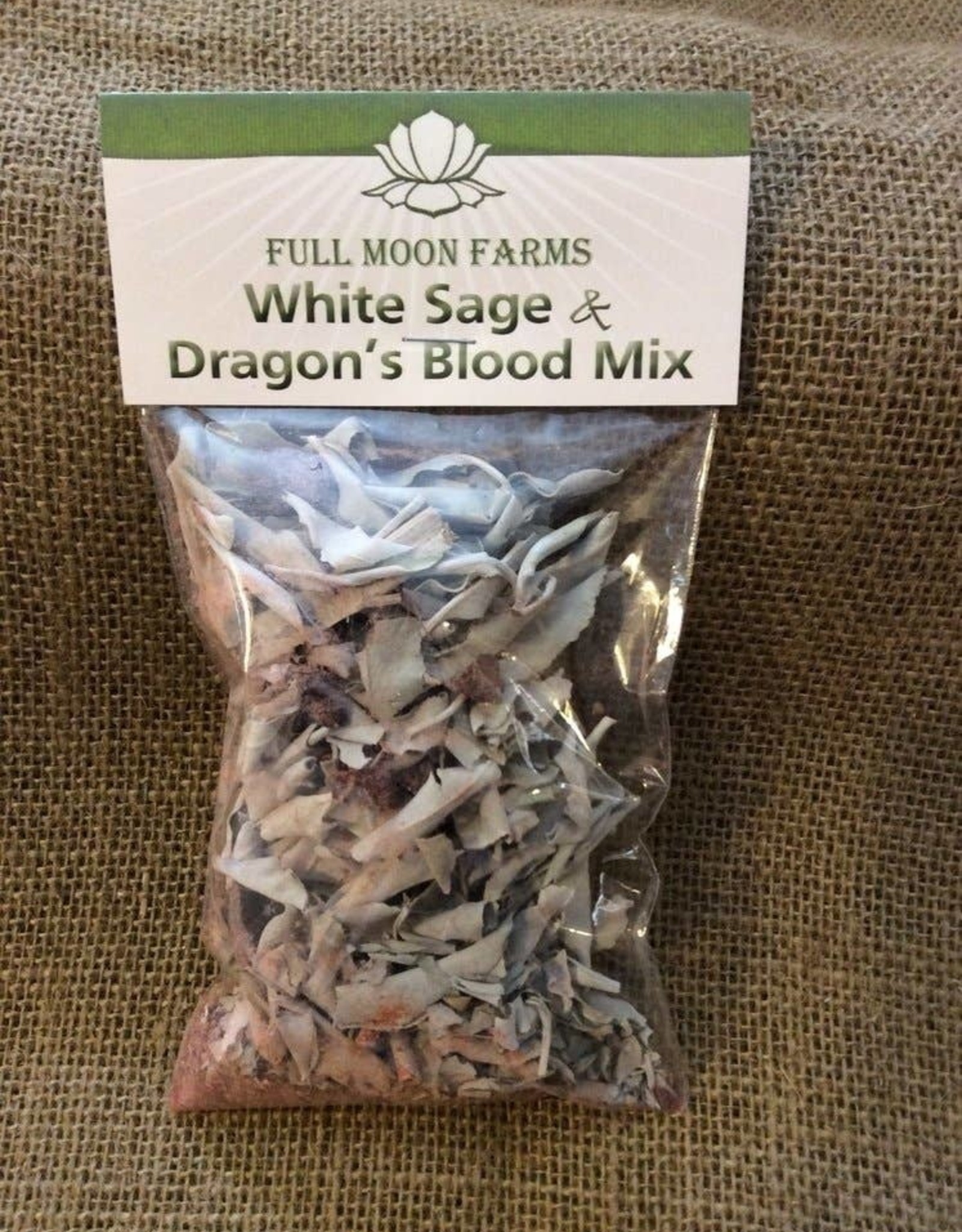Full Moons Farms White Sage and Dragon's Blood Mix