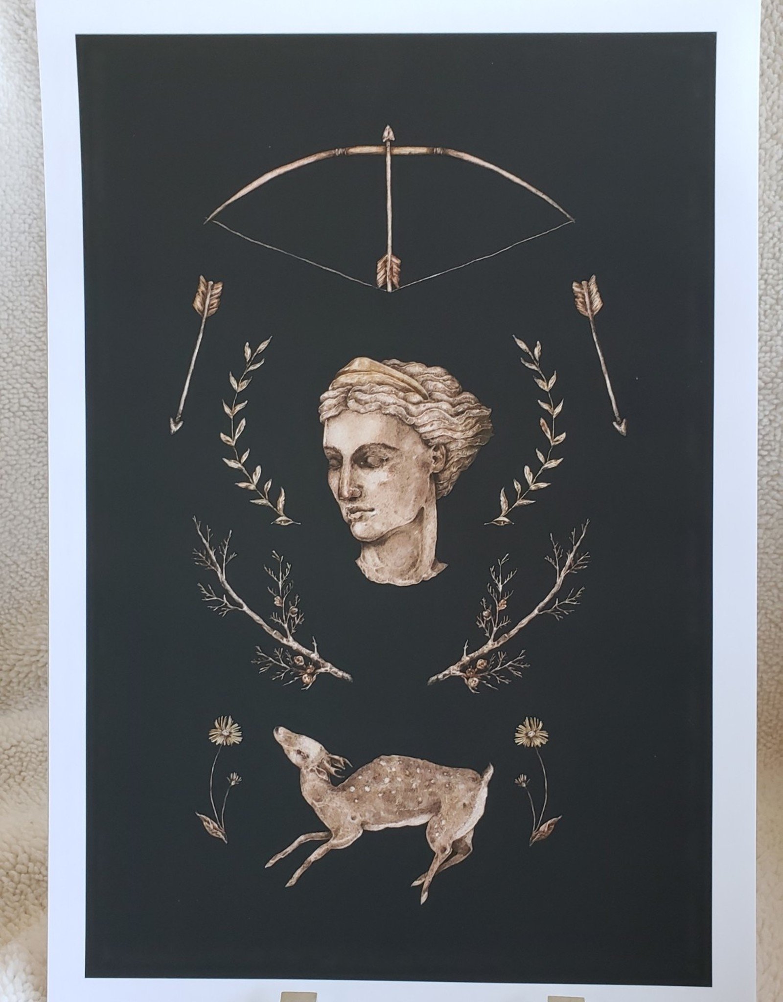 8 x 12" Artemis Print