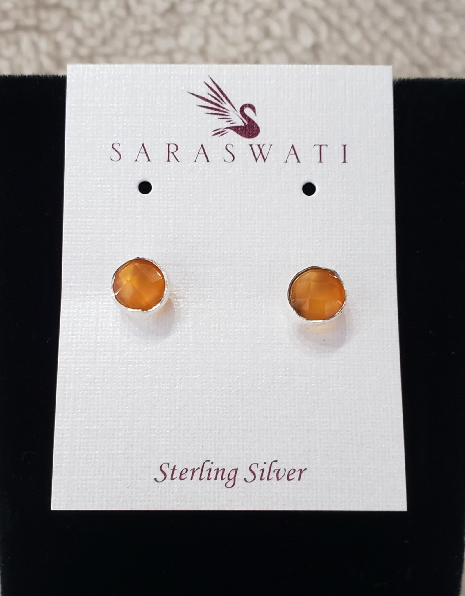 Le Petite Carnelian Post Earrings