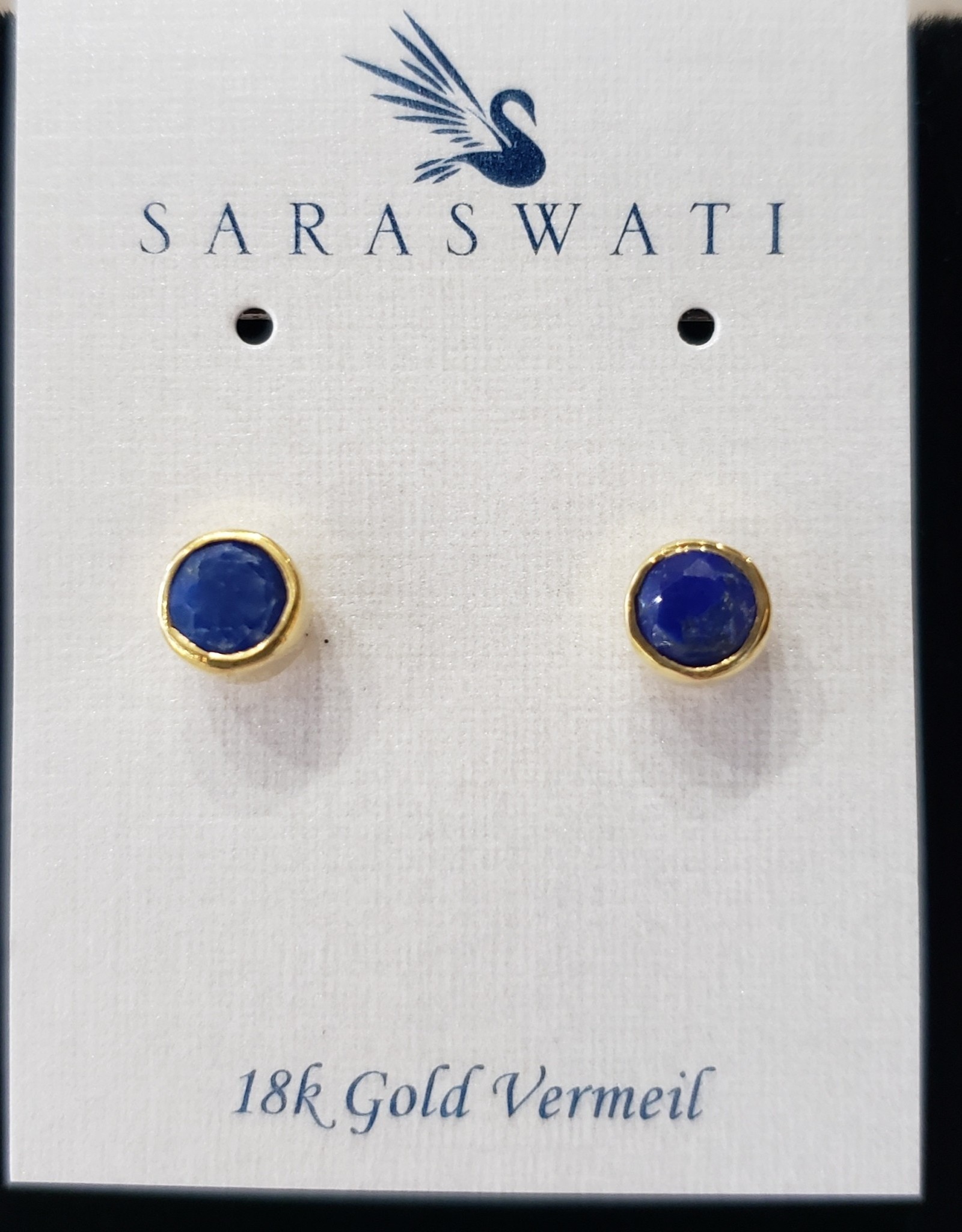 Celestina Lapis Lazuli Post Earrings