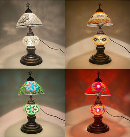 Turkish Mosaic Lamp | Night Stand | Assorted Color