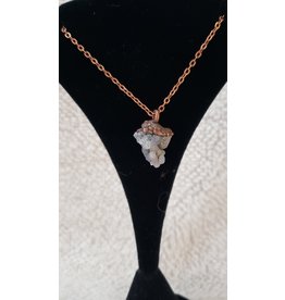 Hawkhouse 18" Copper Grape Agate Necklace