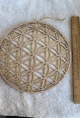 Wood Wall Decor | Flower of Life Round