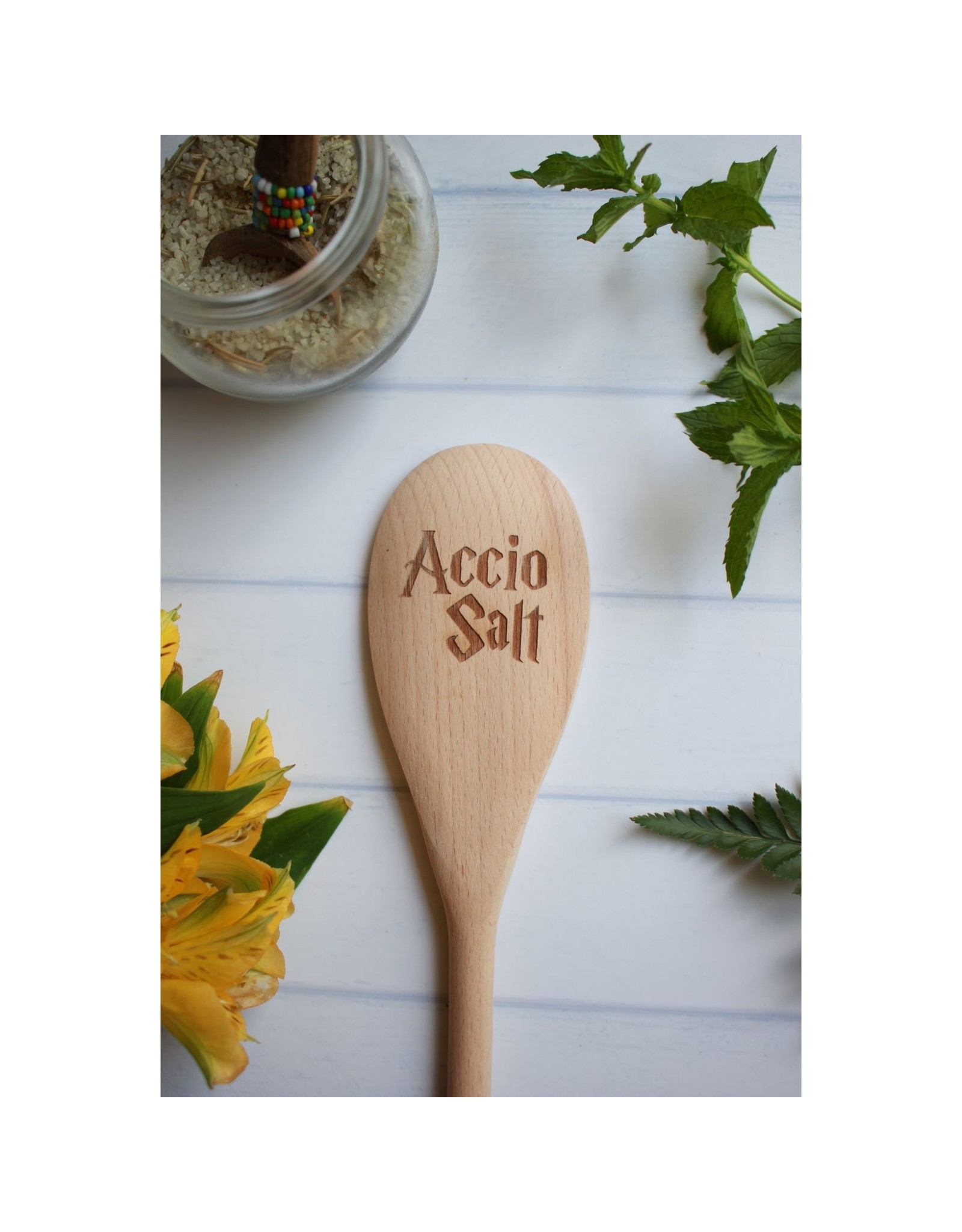 North To South Wooden Spoon | Accio Salt