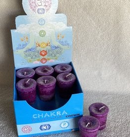 Chakra Votive | Crown | Purple