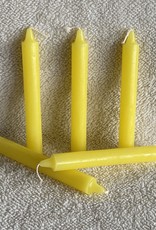6 Inch/Household Candle | Yellow