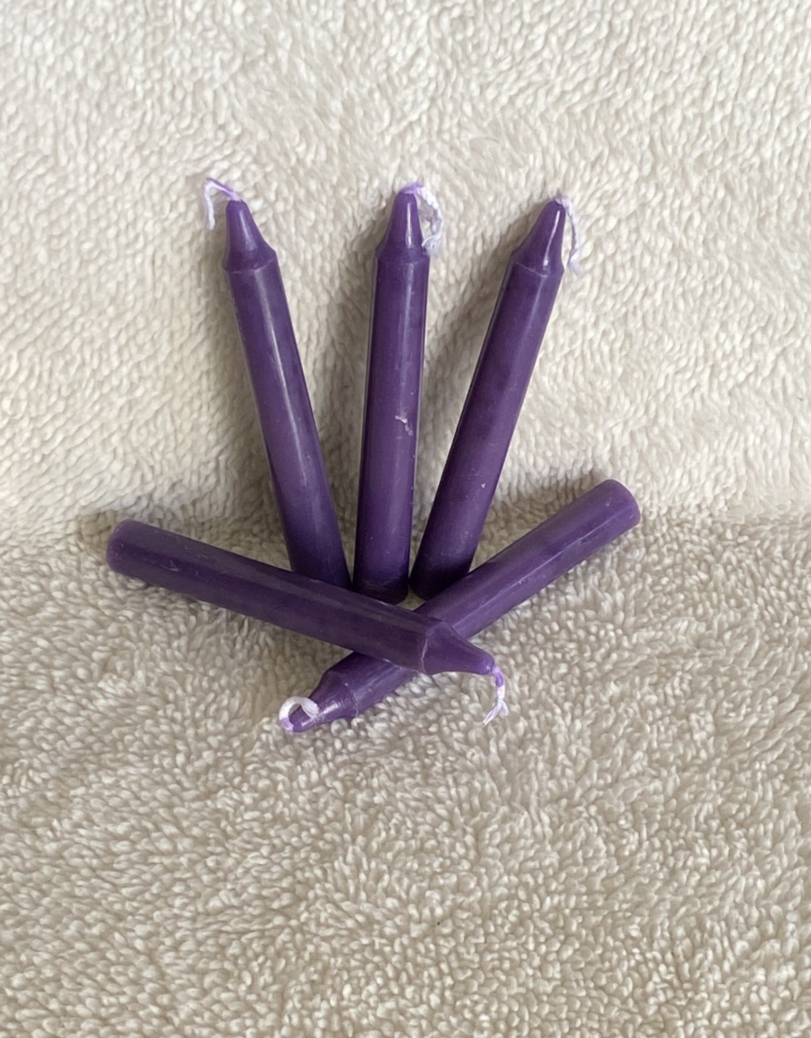 6 Inch/Household Candle | Purple