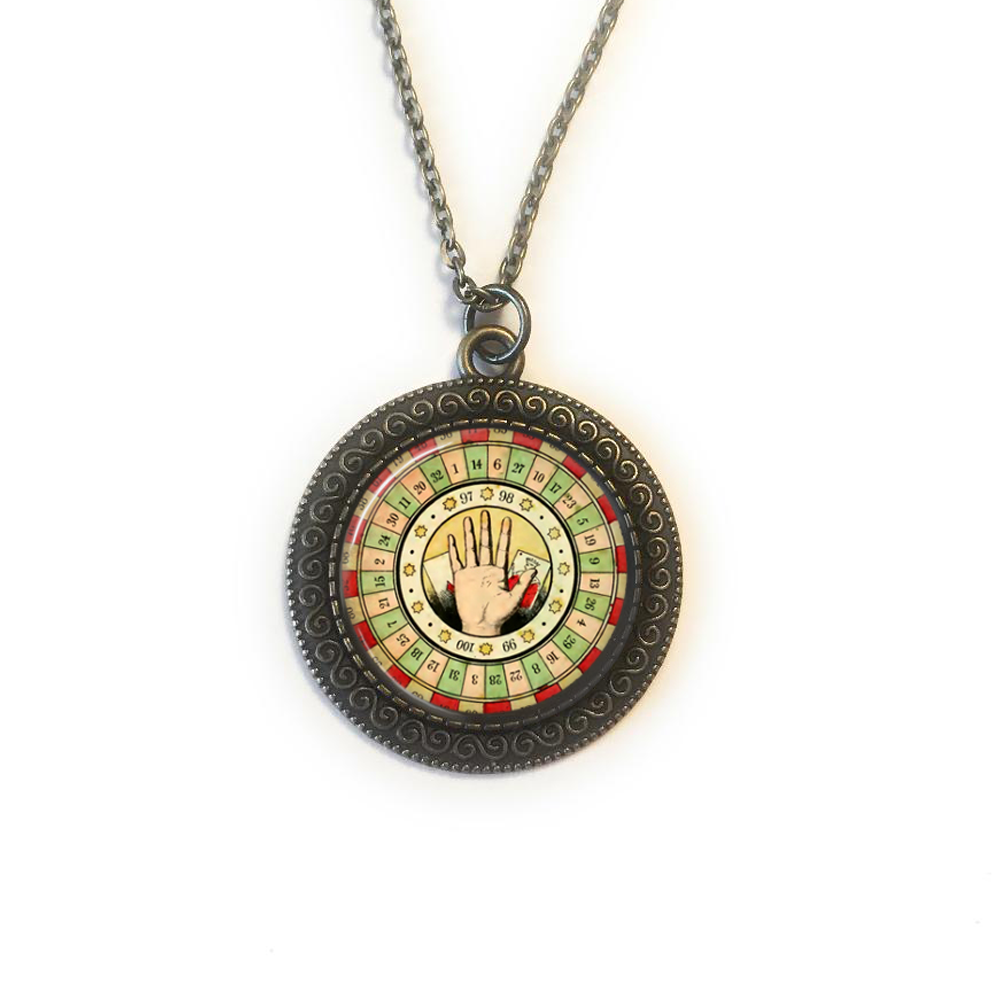 Palmistry Fortune Teller Necklace Ancient Ways