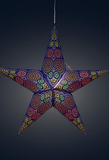 Artschatz LLC Kaleidoscope | 24: Star Paper Lantern | Multicolor