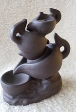 Ceramic Backflow Burner | Triple Tea Pots