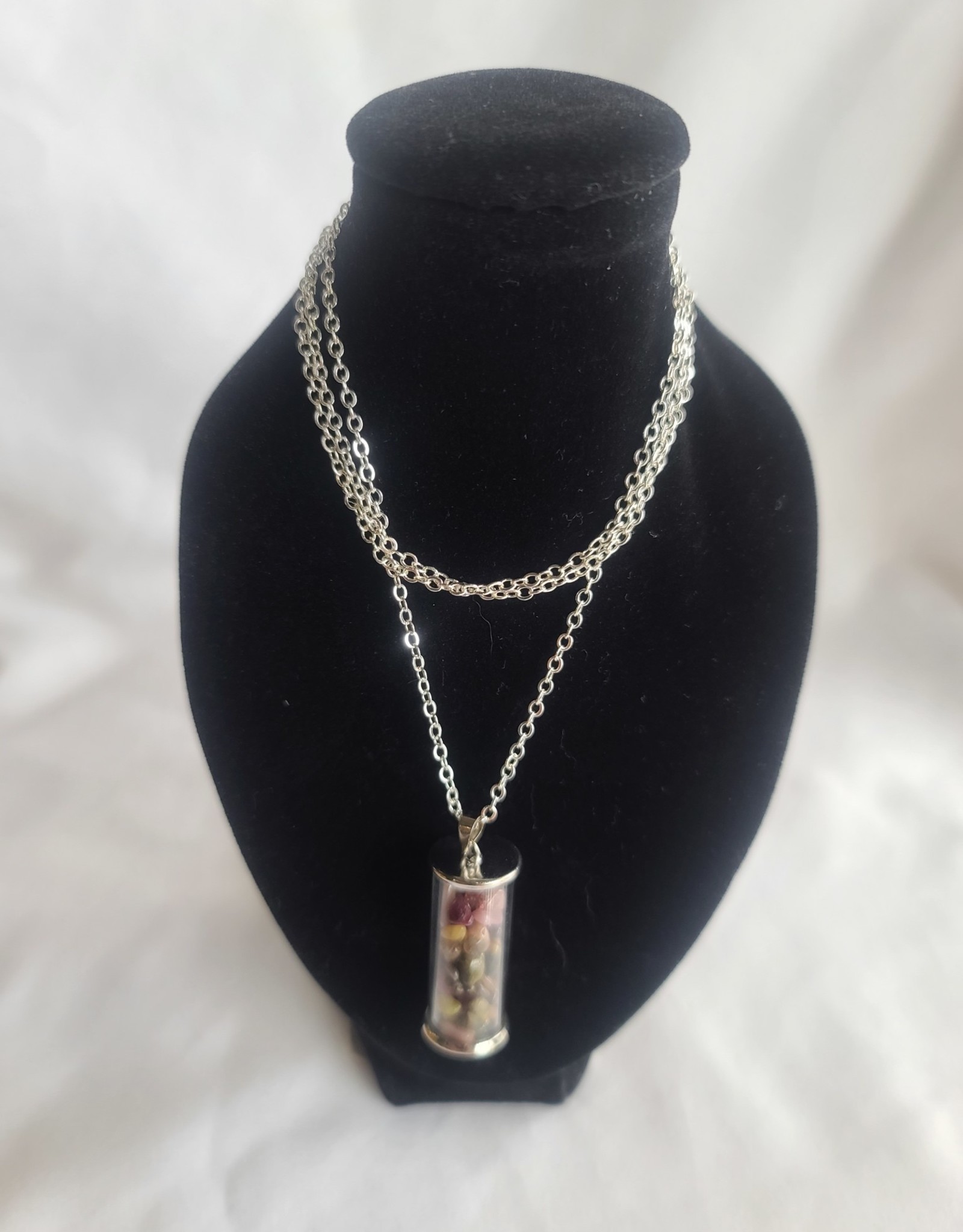 Angel Vaughan Mixed Crystal Necklace