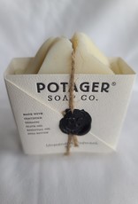 Potager Soap Company Handmade Organic Soap | Unscented Oatmeal