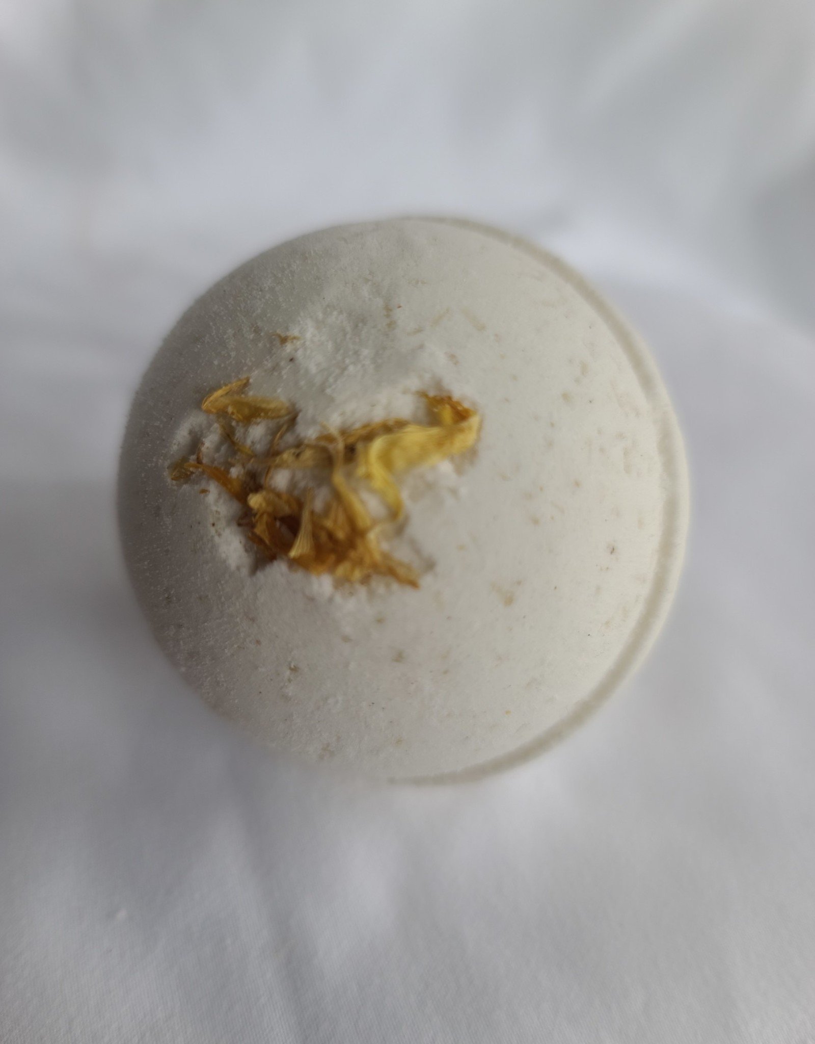 Potager Soap Company Lemongrass Calendula Bath Bomb | Naked