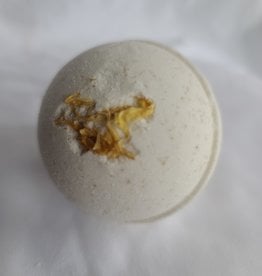 Potager Soap Company Lemongrass Calendula Bath Bomb | Naked