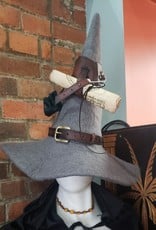 Costurero Real Alchemist Wool Witch Hat | Grey