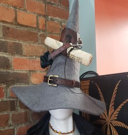 Costurero Real Alchemist Wool Witch Hat | Grey