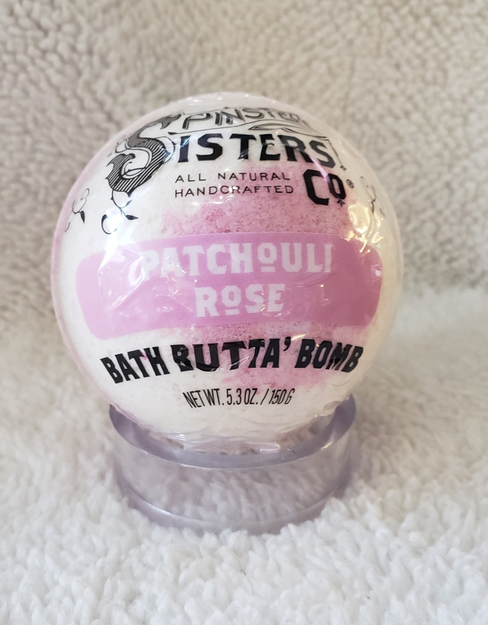 Spinster Sisters Co. Bath Butta' Bomb | Patchouli Rose