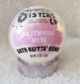 Spinster Sisters Co. Bath Butta' Bomb | Patchouli Rose