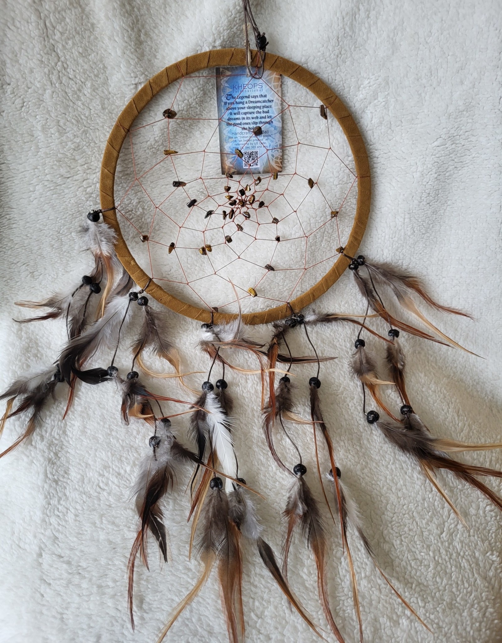 Dreamcatcher with Tiger Eye