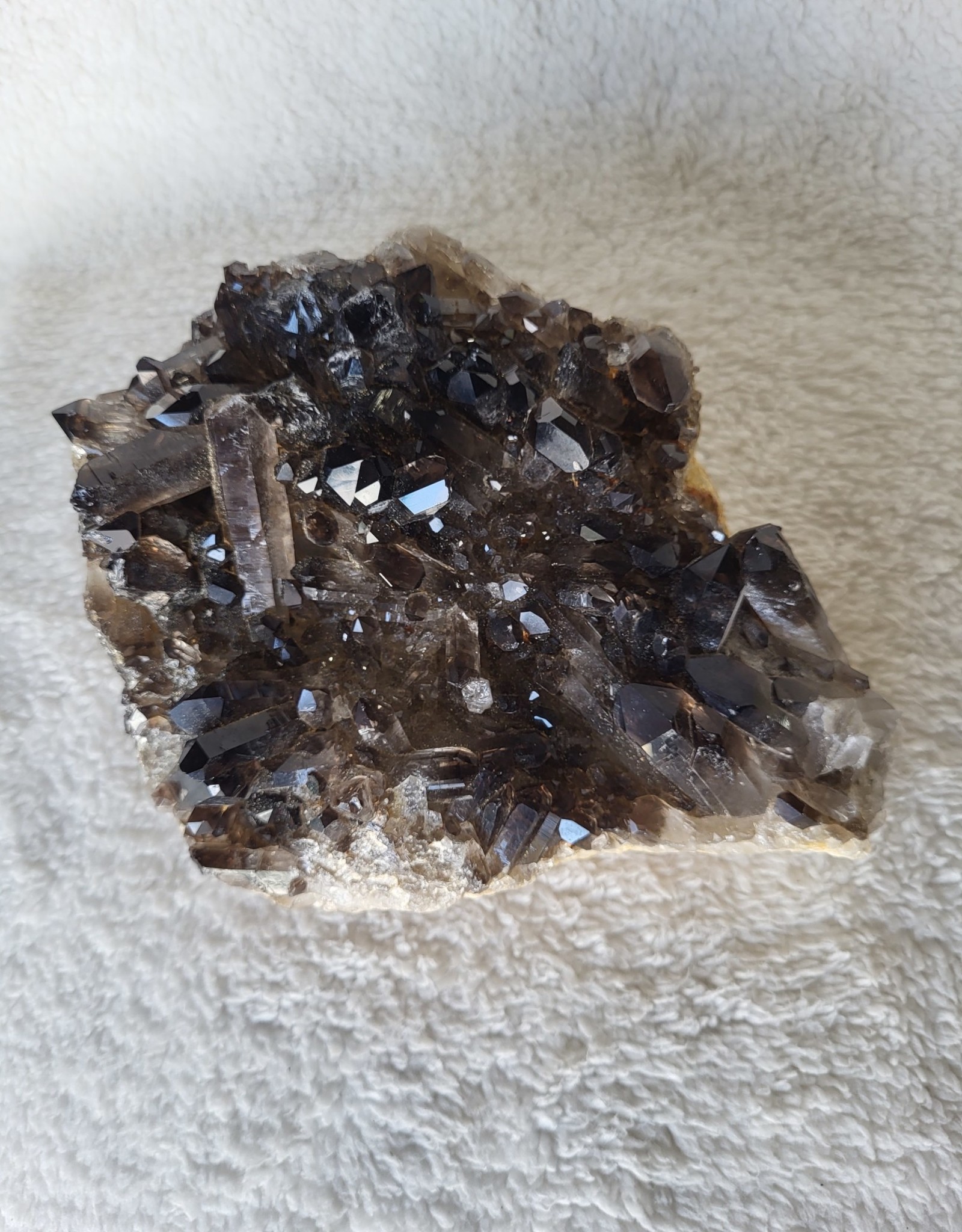 Smoky Quartz Cluster, XL