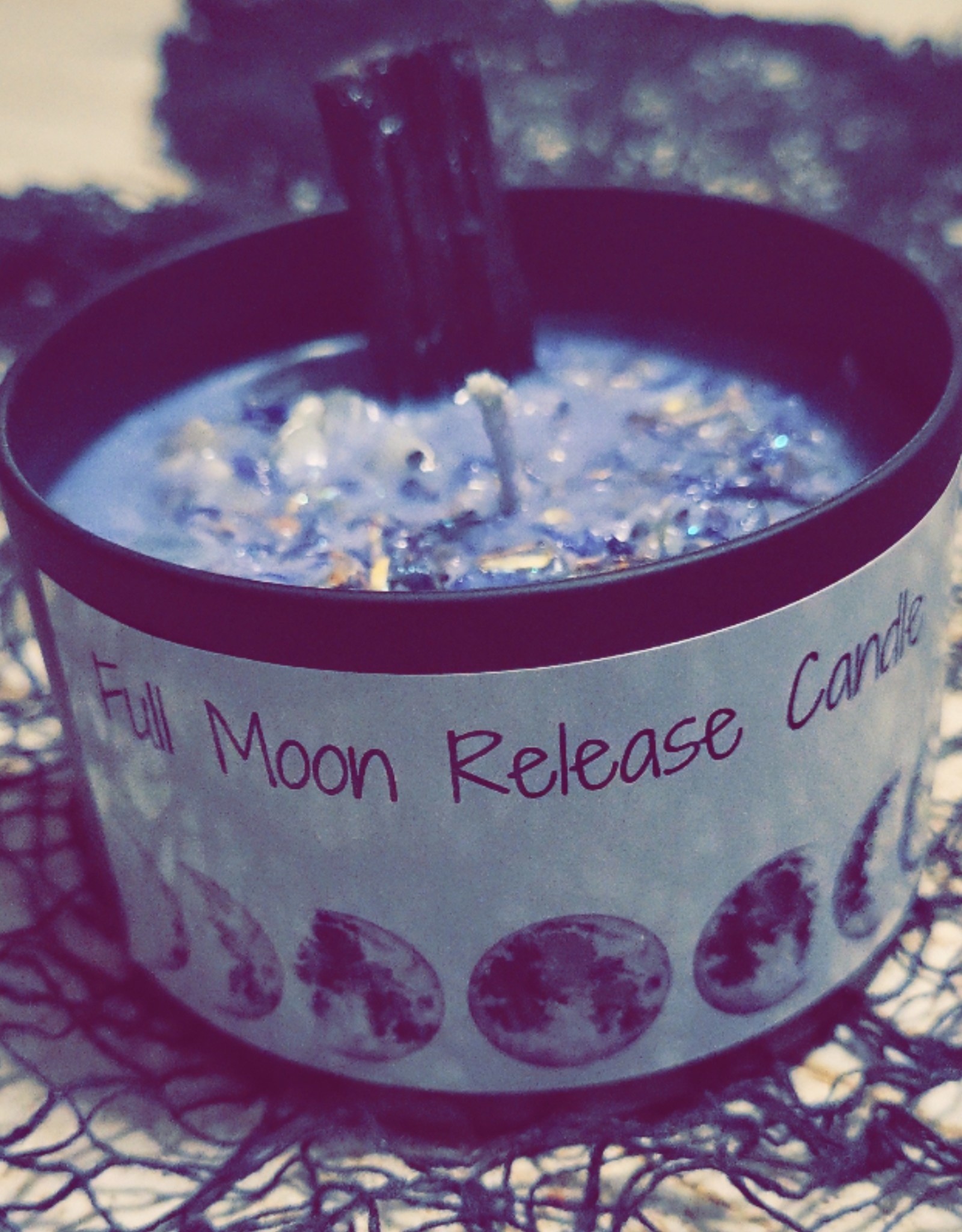 Angel Vaughan Full Moon Release Candle