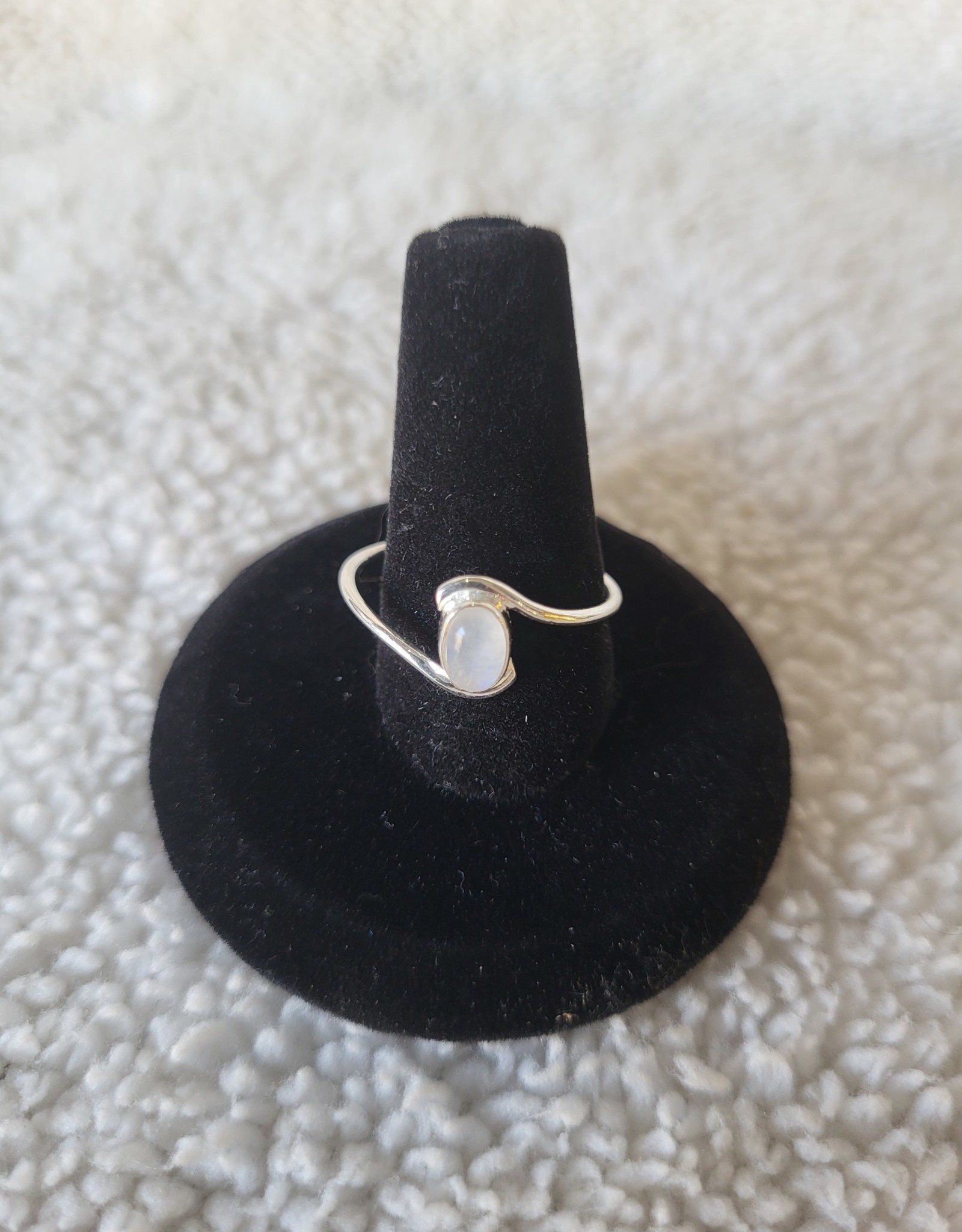 Moonstone Shiny Ring