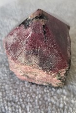 Rhodonite Point Natural Sides