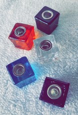 Assorted Mini Glass Chime Candle Holder
