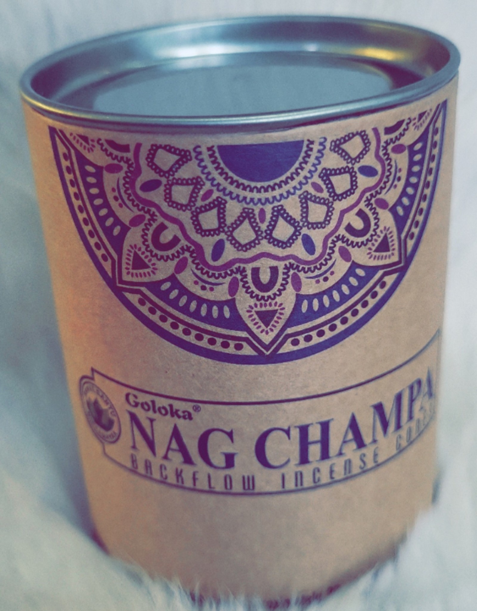 Goloka | Nag Champa Backflow Incense Cones