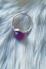 Angel Vaughan Wire Wrapped Shungite Ring