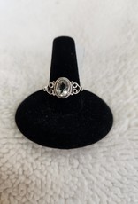 Sterling Silver Herkimer Diamond Ring Size 8