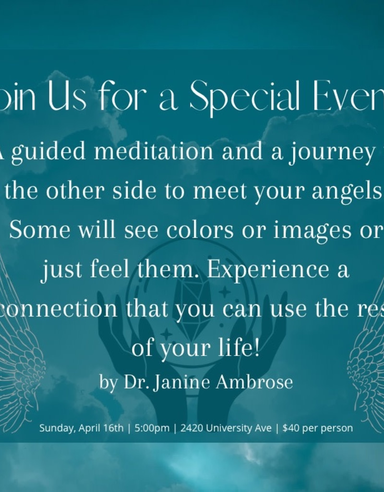 Janine Ambrose Connecting with Angels and Ancestors - Dr Janine Ambrose