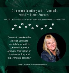 Janine Ambrose Communicating with Animals - Special Event with Dr Janine Ambrose