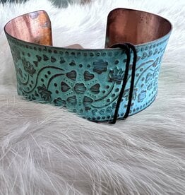 Anju Jewelry Copper Patina Bracelet | Turquoise