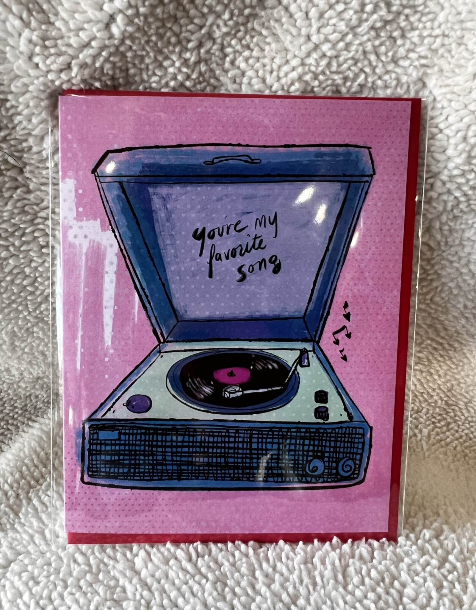 You're My Favorite Song greeting card