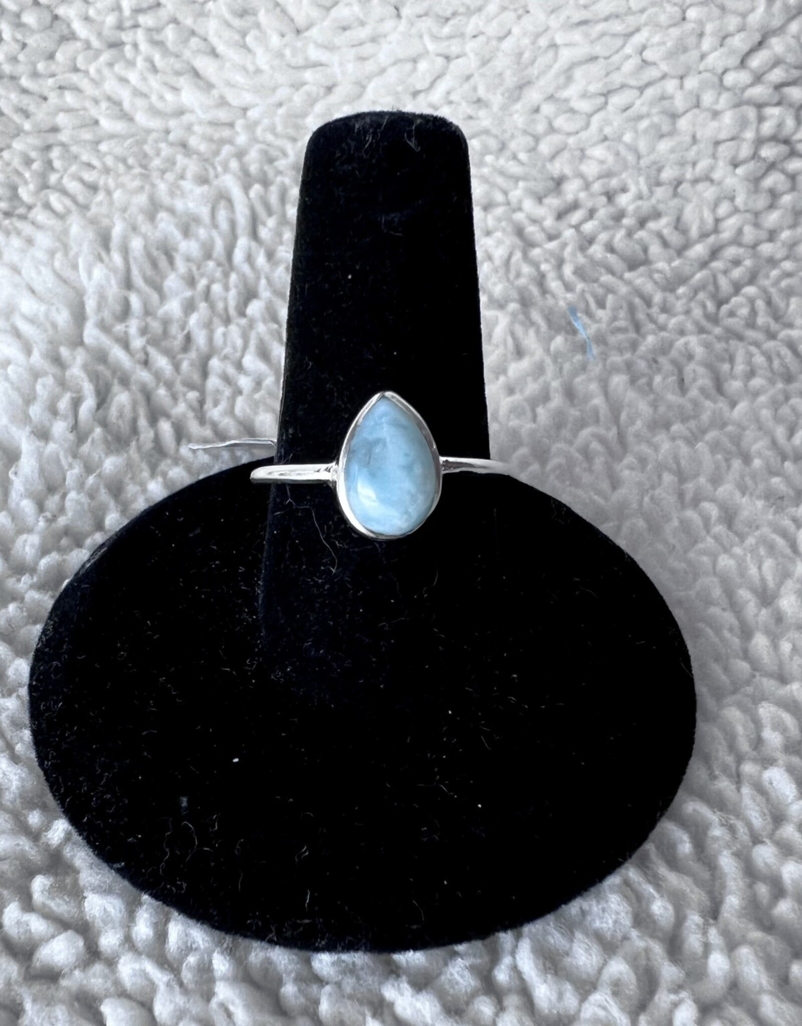 Larimar Ring | Sterling Silver | Size 6