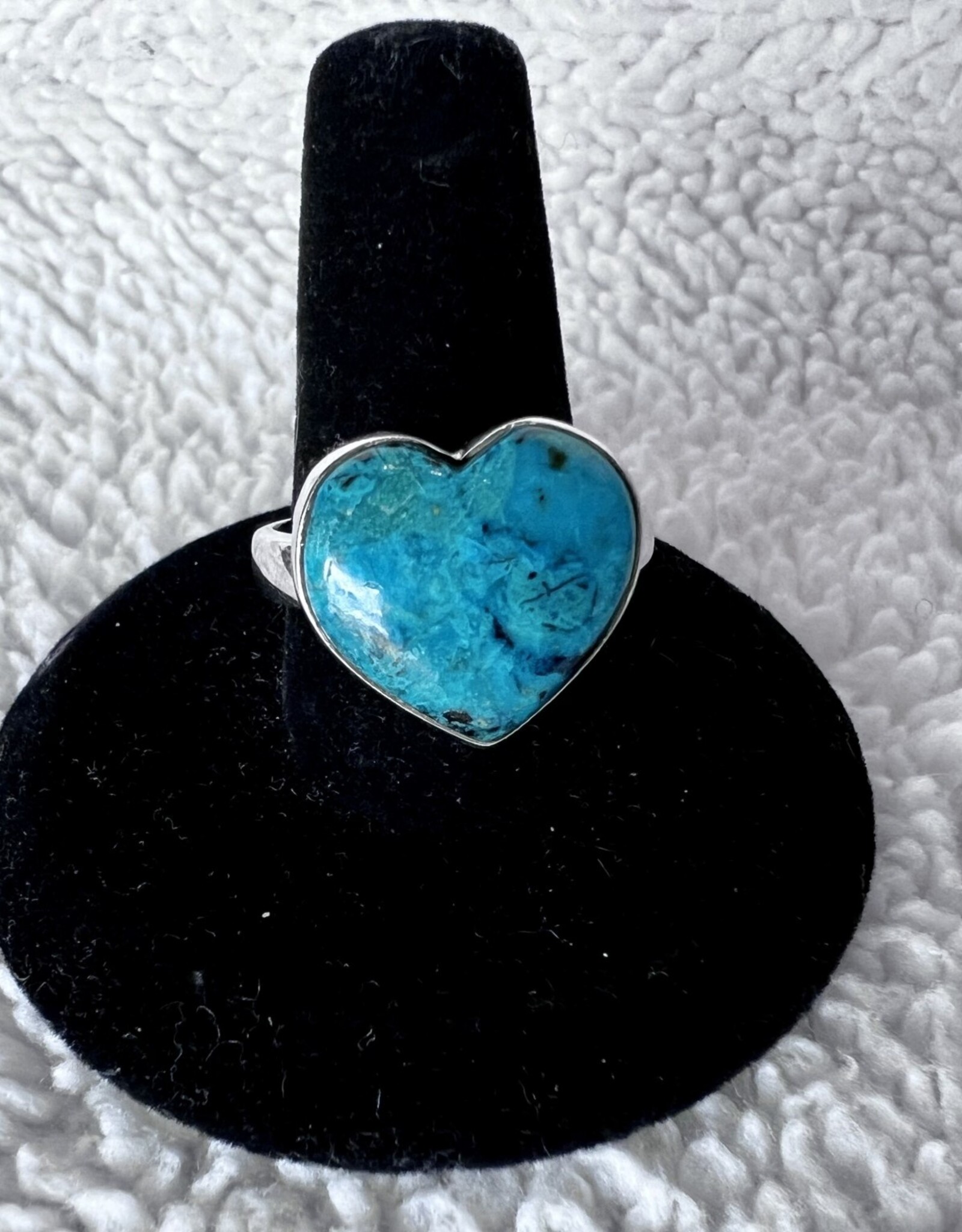 Chrysocolla Ring | Sterling Silver | Size 9