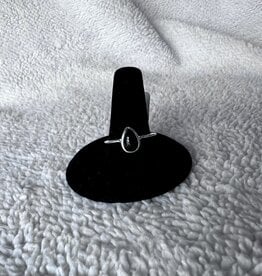 Black Onyx Ring | Sterling Silver | Size 9