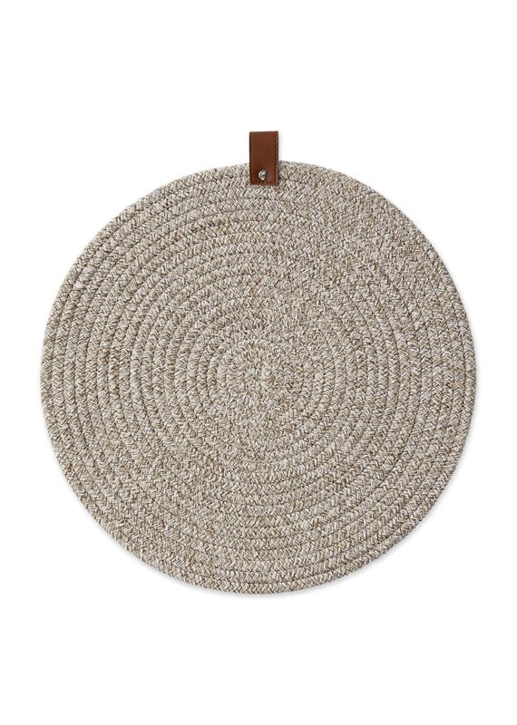 Design Imports Earth Tan Round Placement