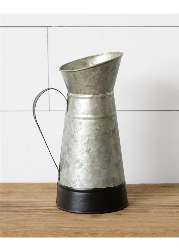 Audrey's Galvanized Tin Pitcher