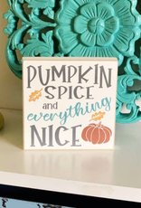 LTB Mini Pumpkin Spice Sign