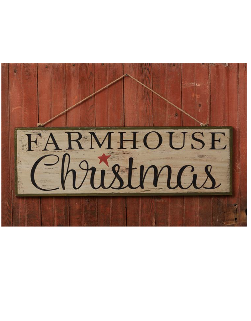 Audrey's 10"x32" Farmhouse Christmas Sign (Local P/U Only)