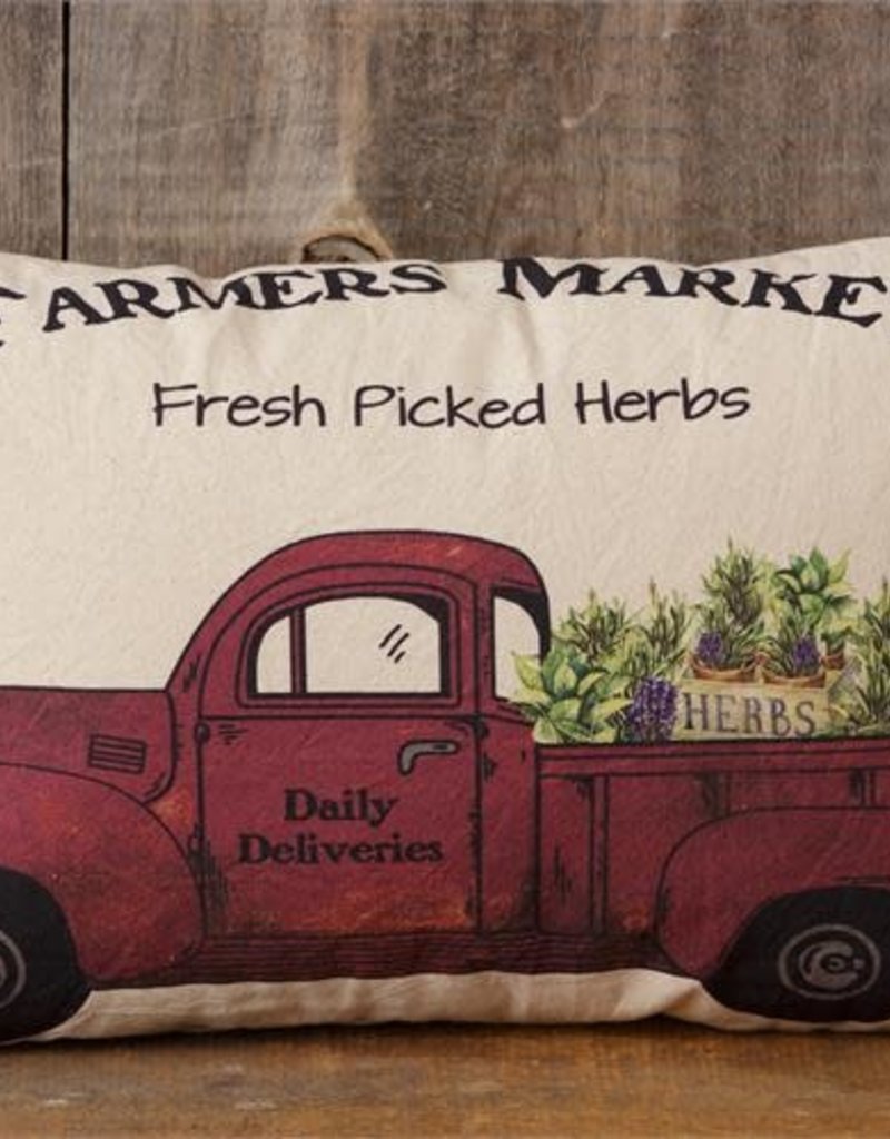 Audrey's Farmers Market Pillow