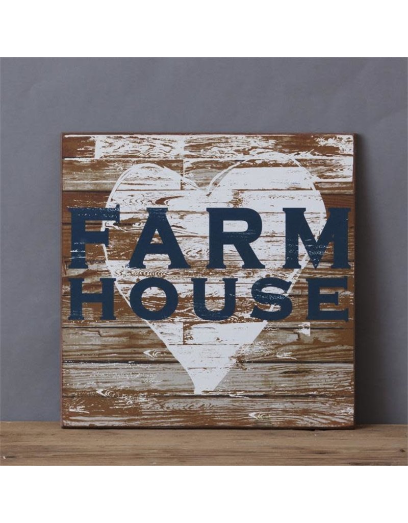 Audrey's Wood Navy Farm House Sign